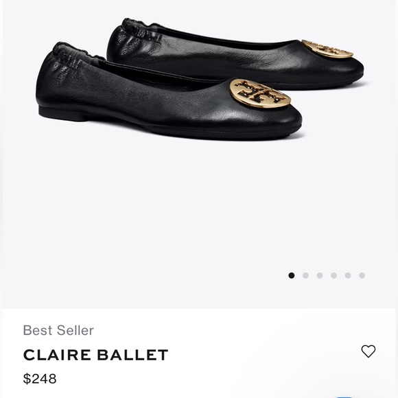 Tory Burch Claire Ballet Flat - Picture 7 of 7